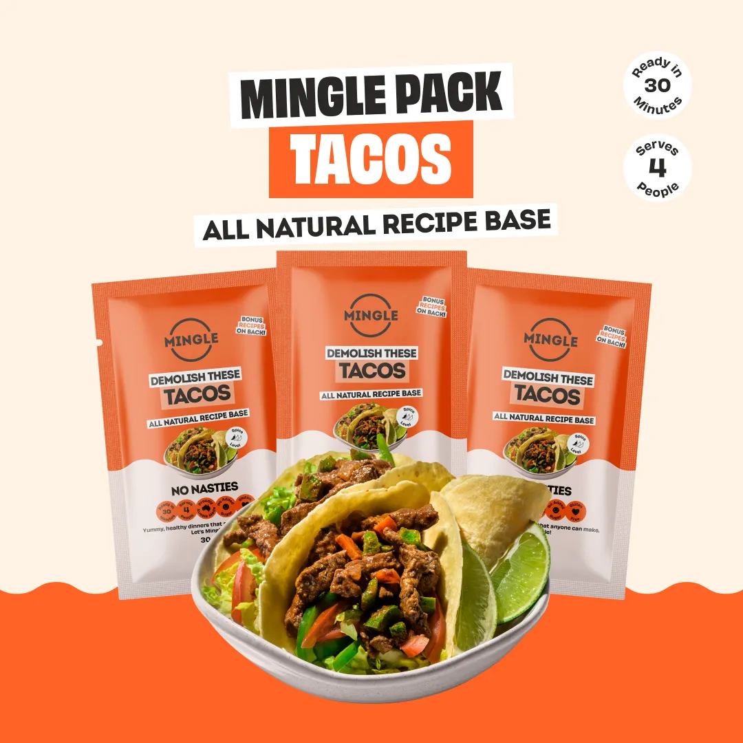 Image of DEMOLISH THESE TACOS RECIPE BASE - 3 PACK