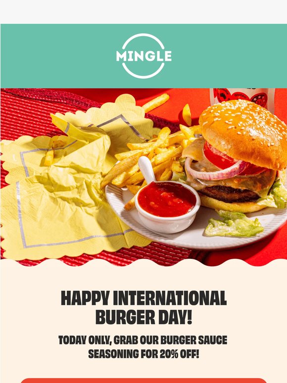 20% off. One very good sauce. 🍔