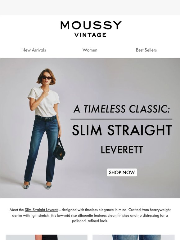 Spotlight: Slim Straight Leverett