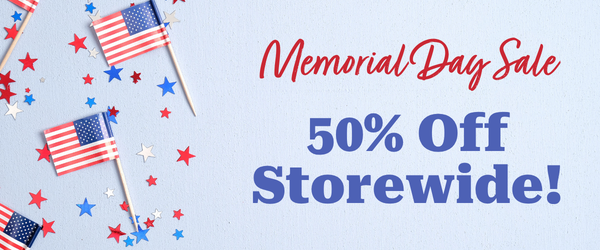Last Day: Memorial Day Sale!