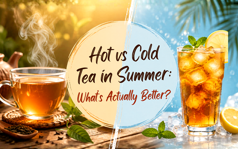 Hot Tea or Iced Tea — What’s Actually Better in Summer?