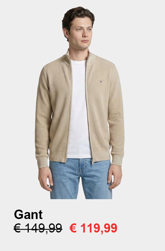 Gant Vest Beige