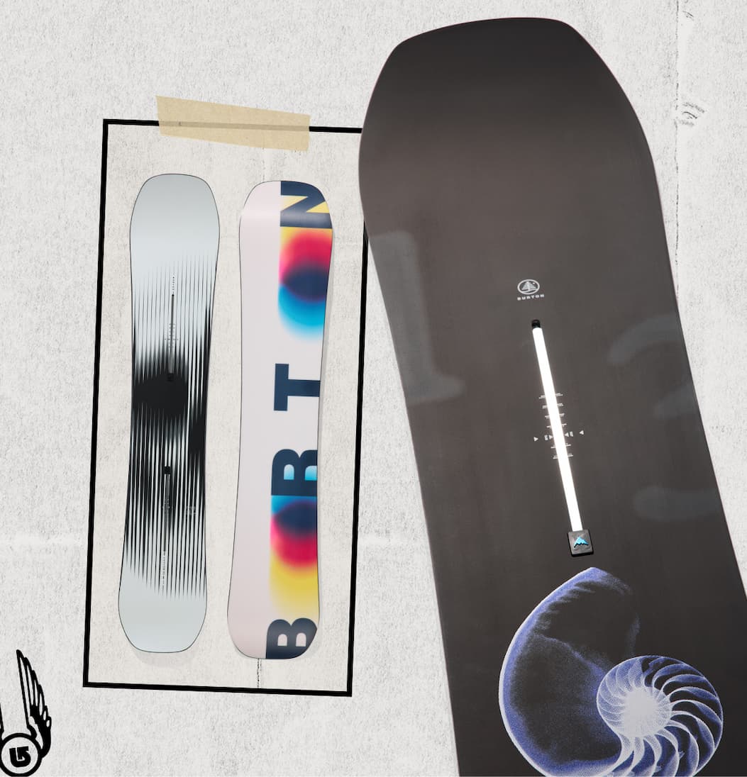 Men's Burton Custom X Camber Snowboard and Burton Family Tree Hometown Hero Camber Snowboard