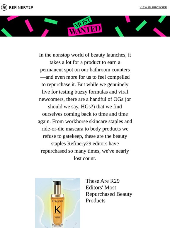 Our holy grail beauty products—revealed
