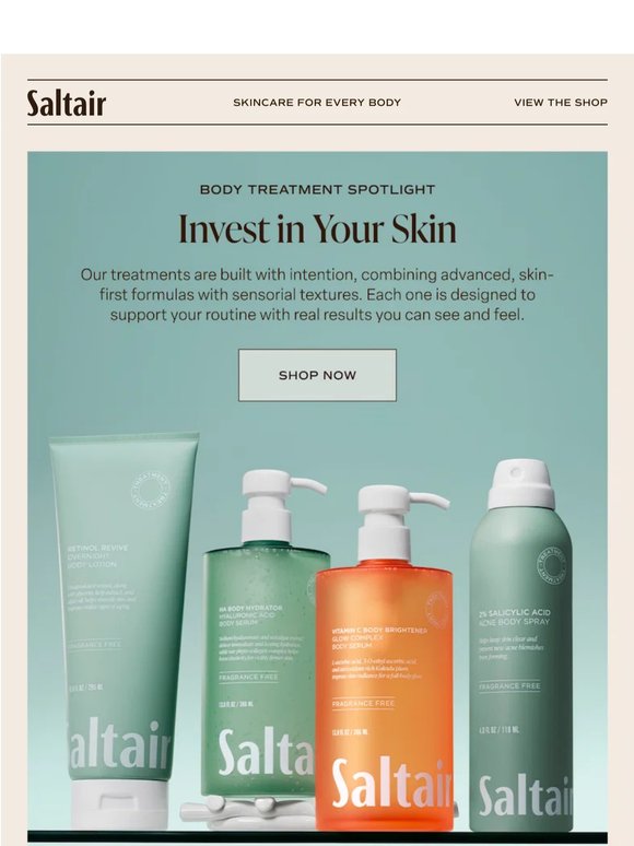 Invest in Your Skin