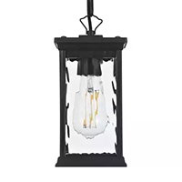 Mascher 1 Light 5 inch Black Outdoor Pendant