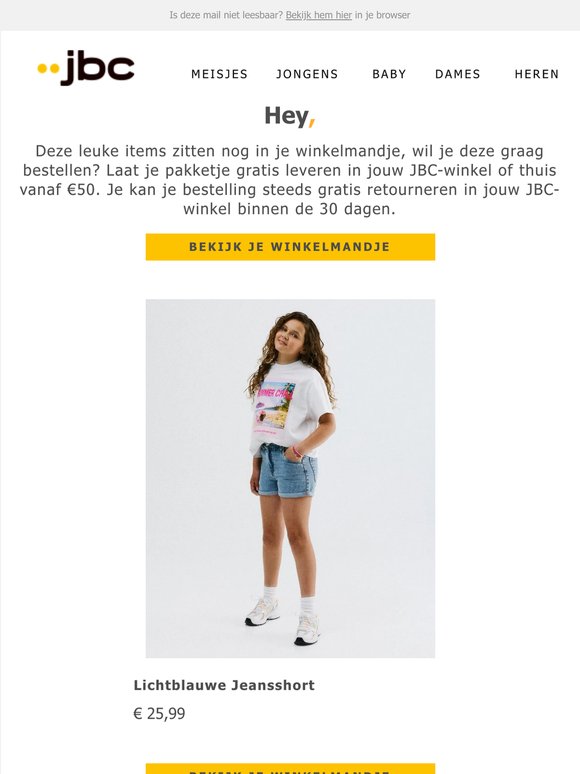Leuke items in je winkelmandje gespot.