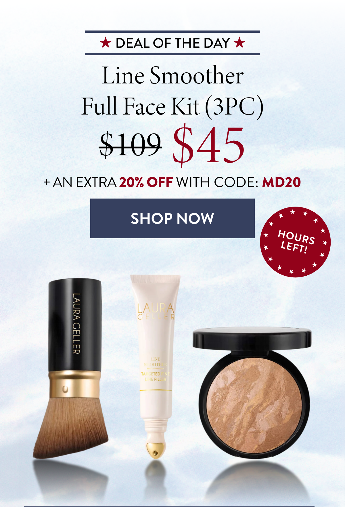 Deal Of The Day | Line Smoother Full Face Kit (3PC) | Shop Now