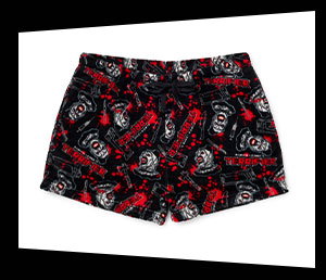 Art the Clown Plush Lounge Shorts - Terrifier