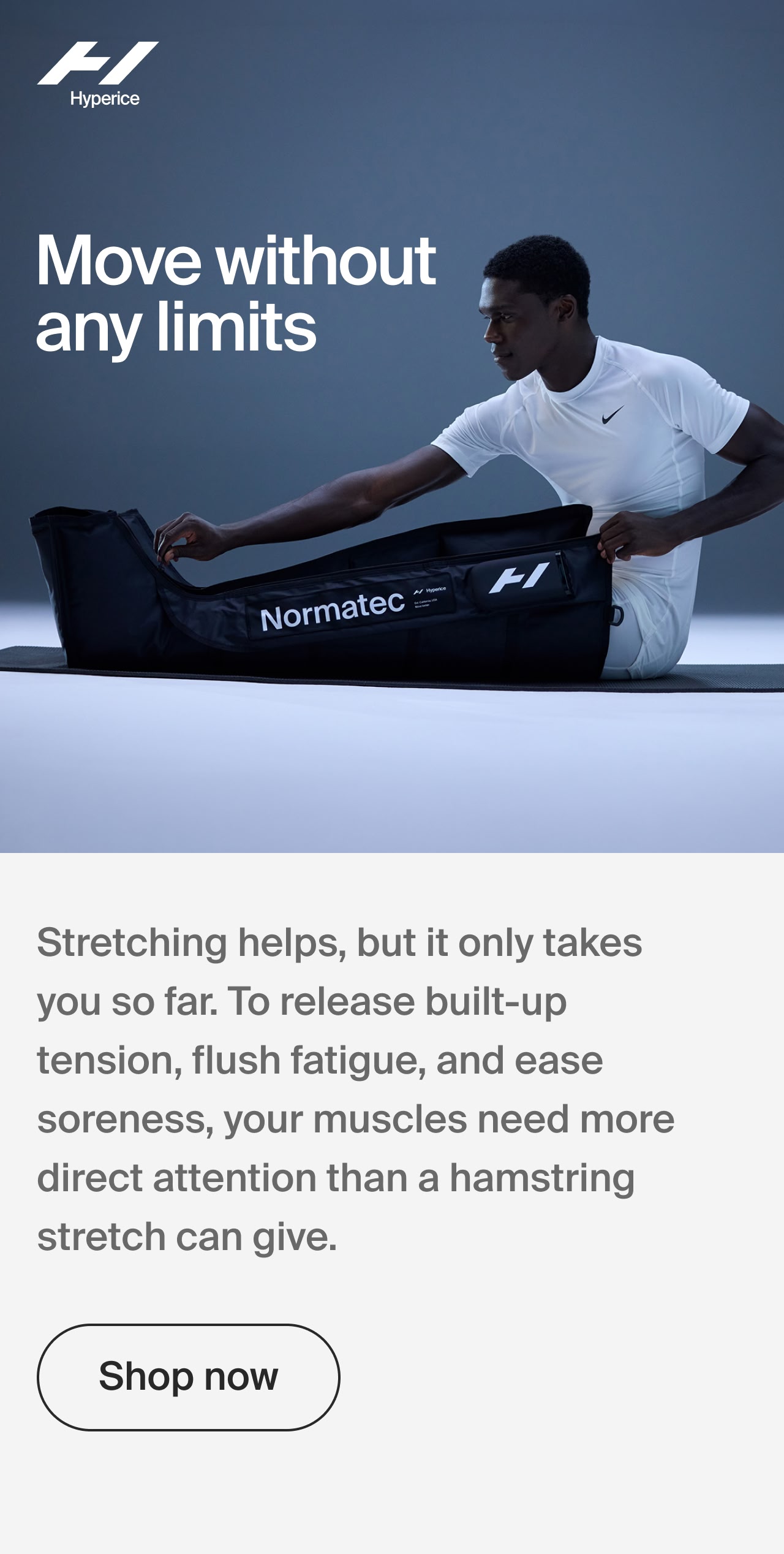 Move without any limits 