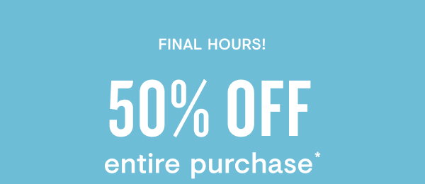 50% off