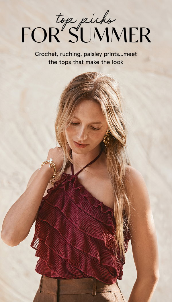 Tops picks for summer
