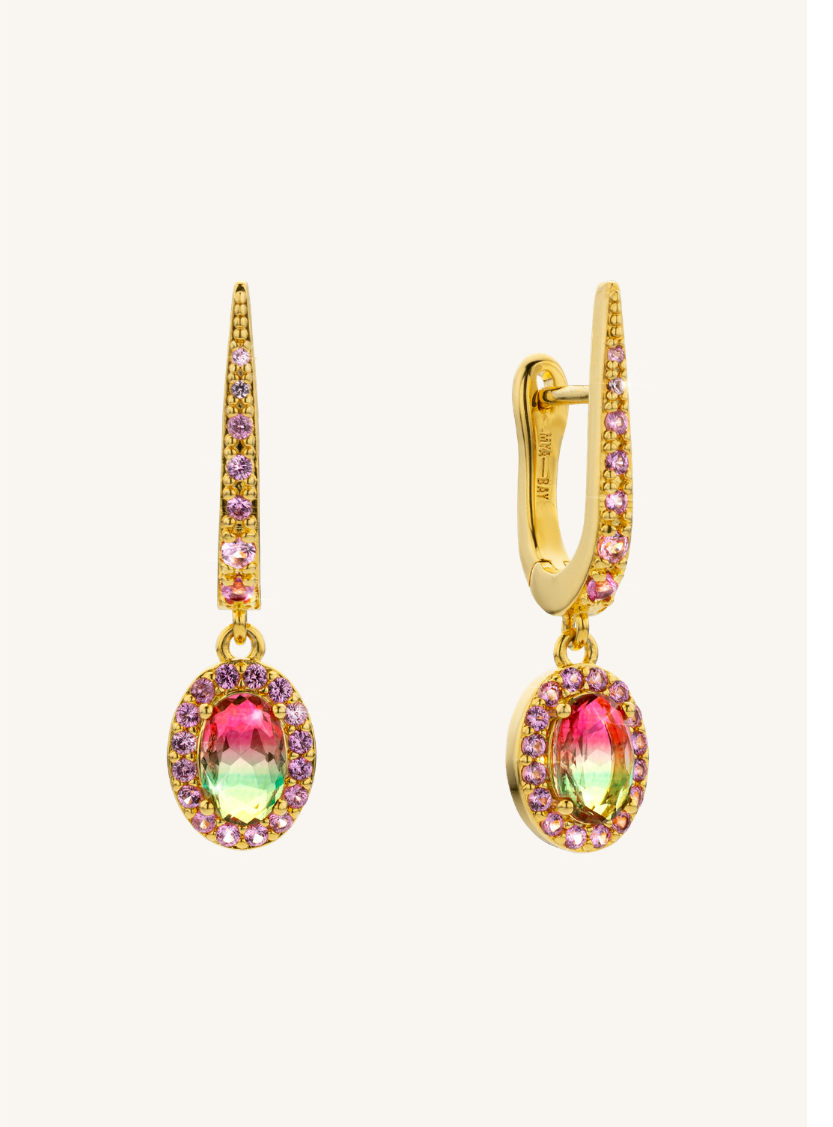 EARRINGS - WATERMELON DYNASTY