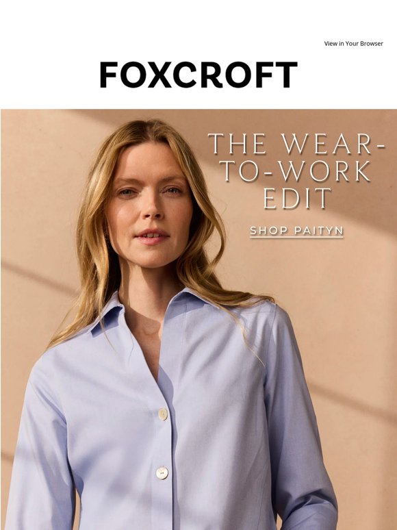 This style works overtime 👏 Your wear-to-work edit just arrived