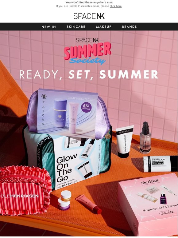 Summer-ready sets from your favourite brands