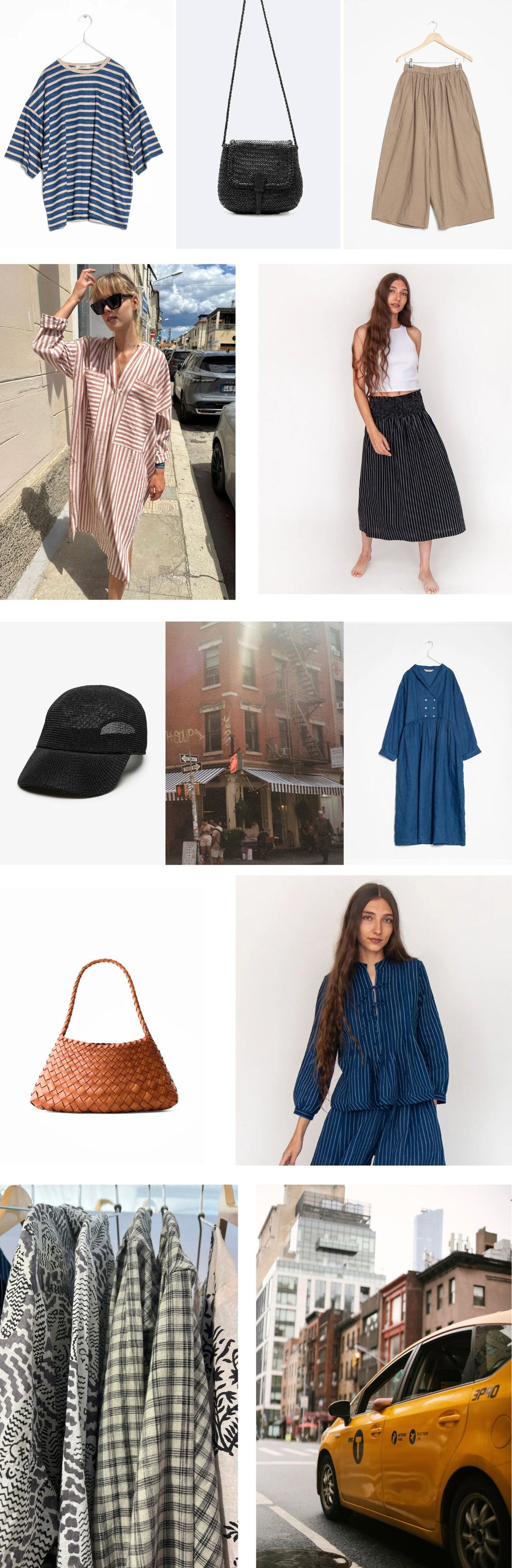 curated apparel and accessories for summer in the city