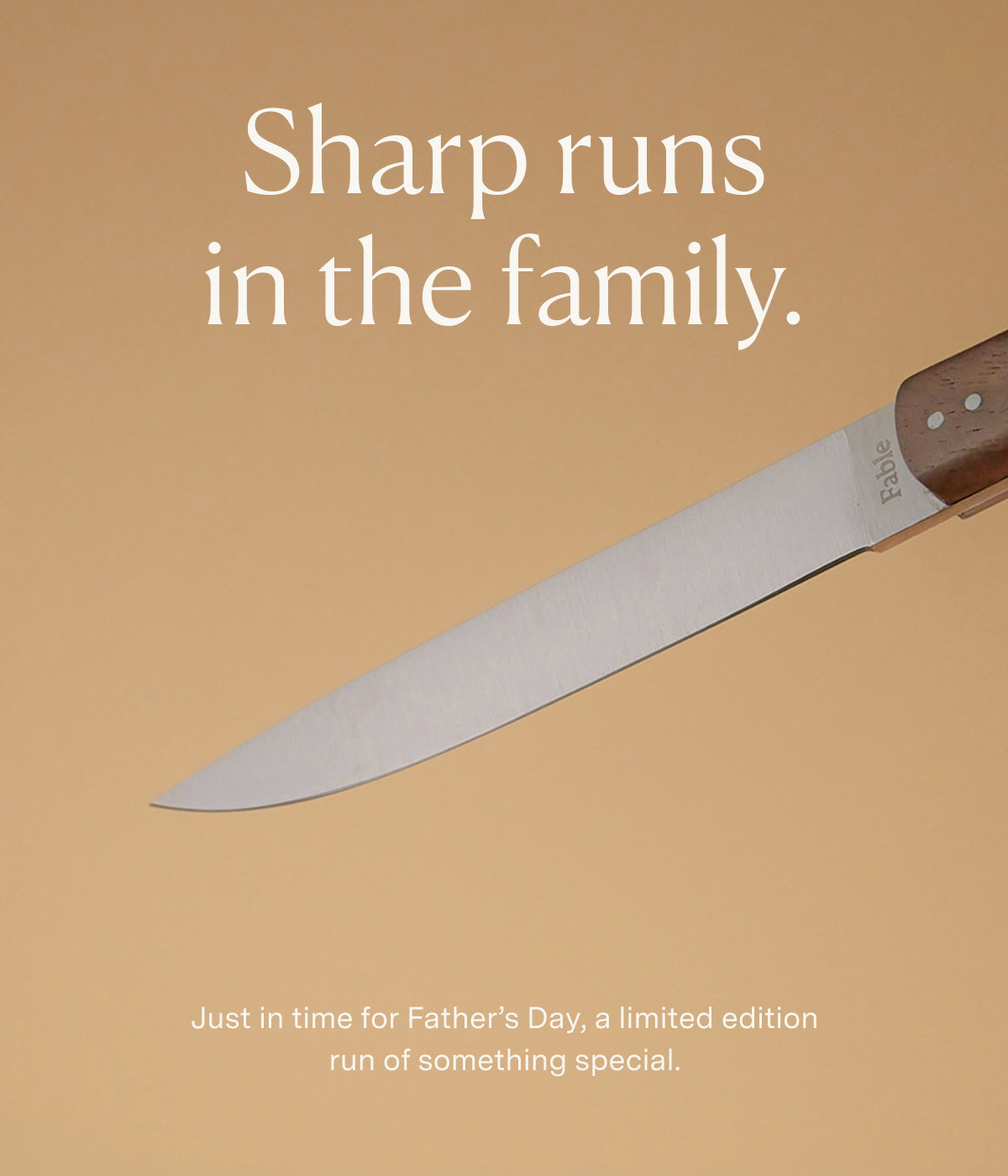 Sharp runs in the family. 