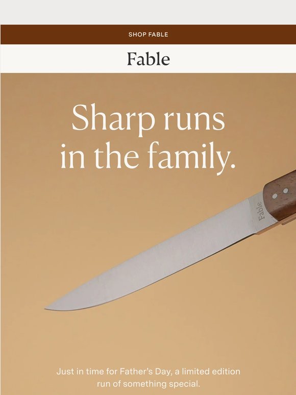 Something Sharp is Coming ✨