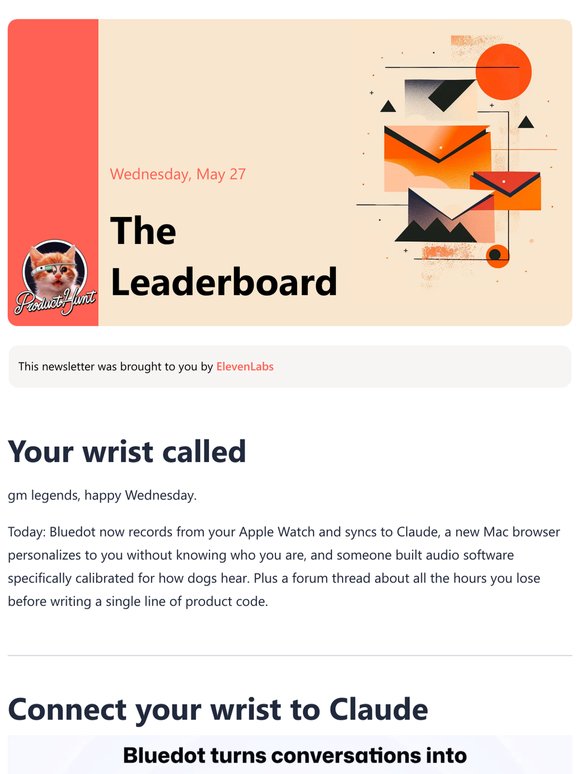 😸 Your wrist called