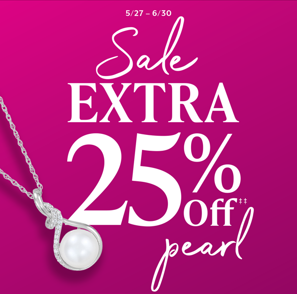 Shop Pearl Sale - Extra 25% Off