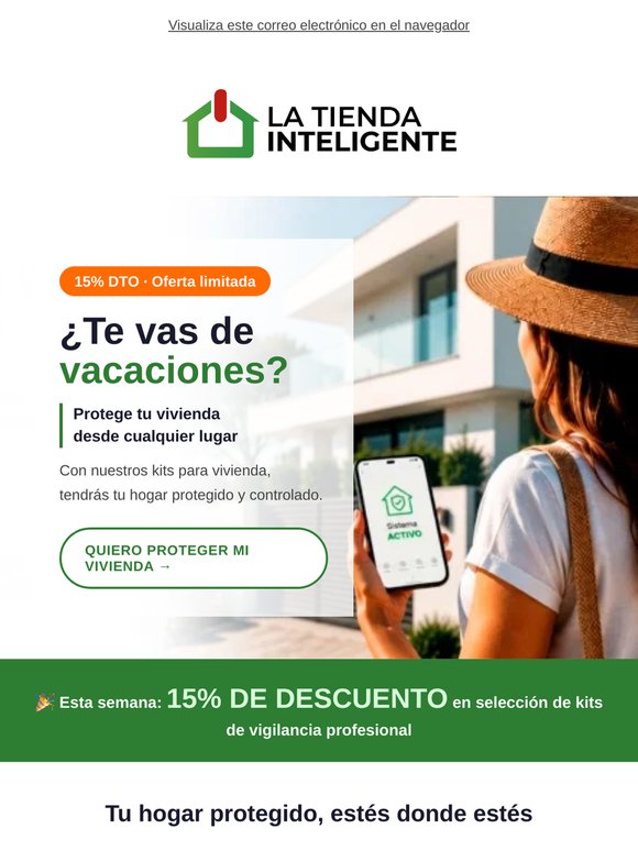 🔒 Campaña Verano 2026: 15% DTO en kits de seguridad