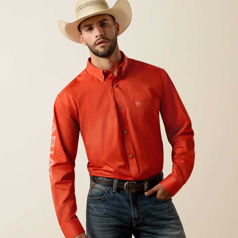 Team Logo Lightweight Twill Classic Fit Shirt