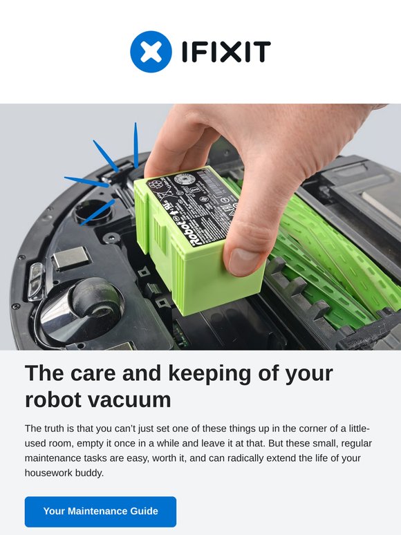 How to keep your robot vacuum running for years