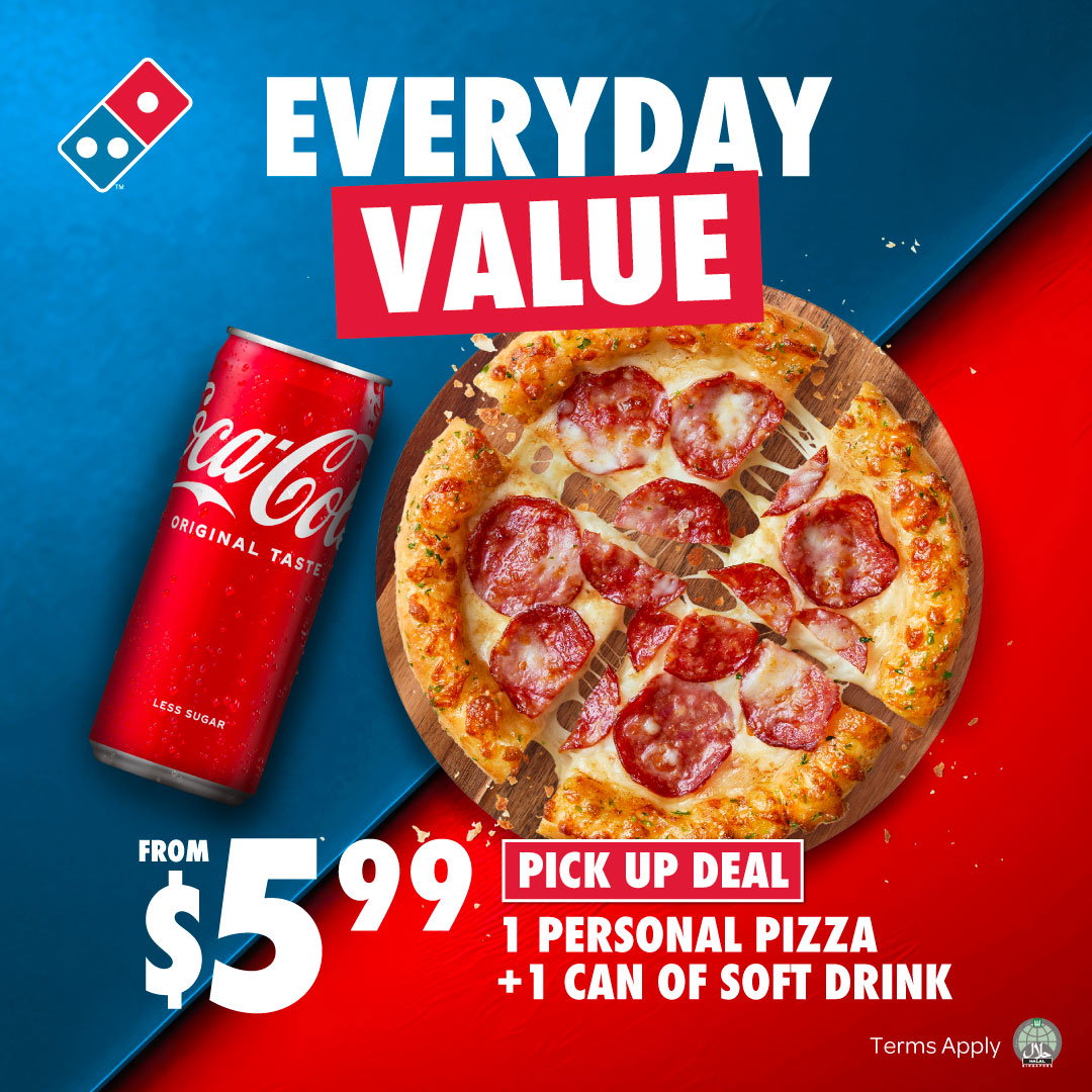 Everyday Value - Personal + Drink from $5.99
