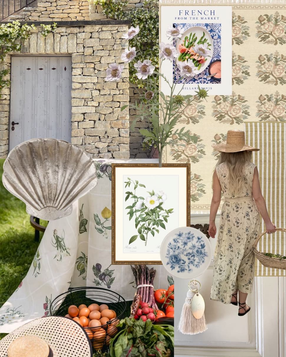 Summer collection moodboard