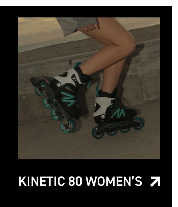 K2 Kinetic 80 Women's Inline Skates 2026 The journey starts here