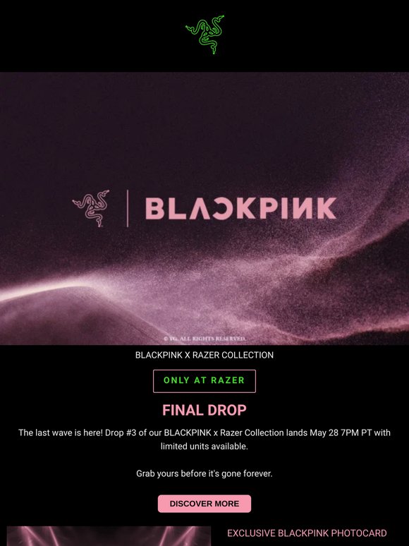 🖤💗FINAL DROP: BLACKPINK x Razer Collection