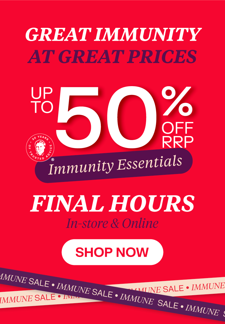 FINAL HOURS: Save up to 50% Off RRP. Online & In-Store.
