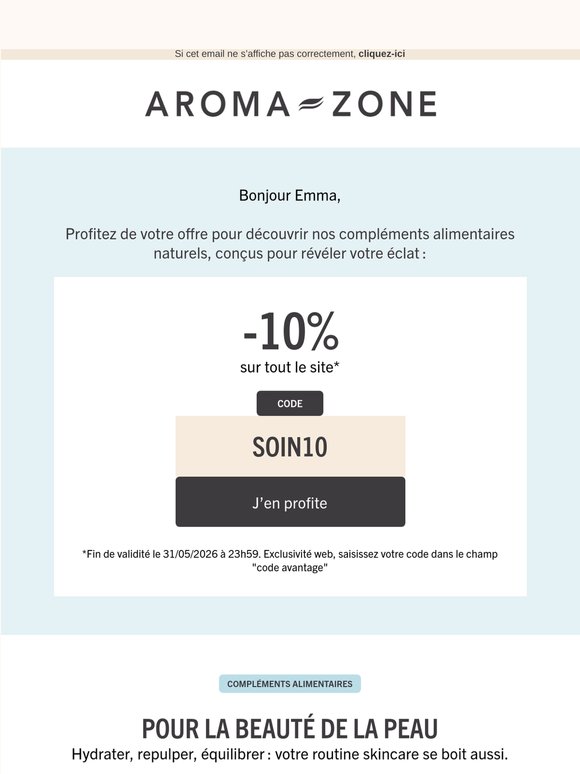 -10% sur le site : profitez-en !