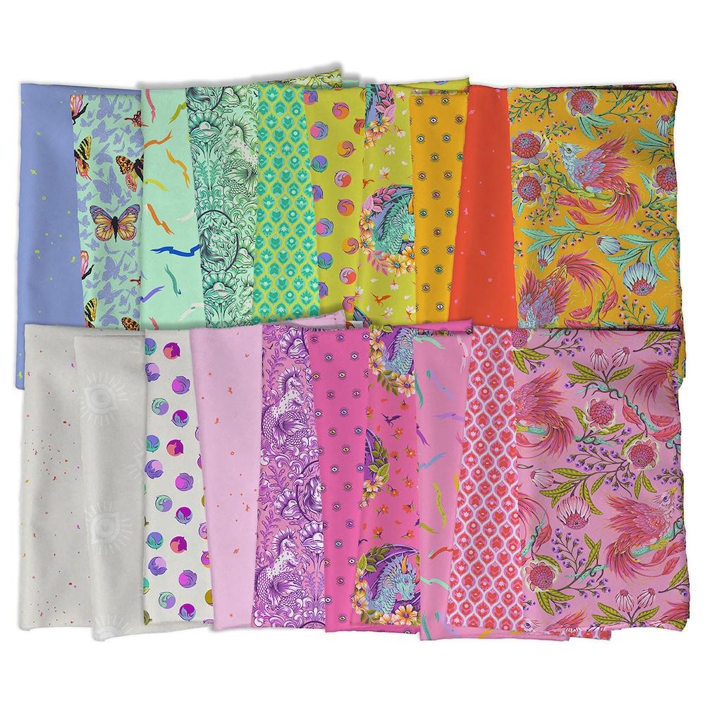 Image of Legendary by Tula Pink - FreeSpirit Fabrics - Full Collection Yard Bundle - 20-Pieces