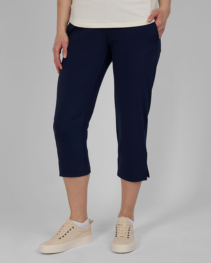 Women's Zone Capri Cropped Trousers French Blue