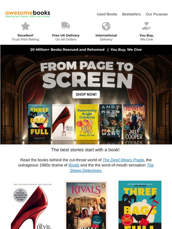 Loved the Film? Read the Book! 📕
