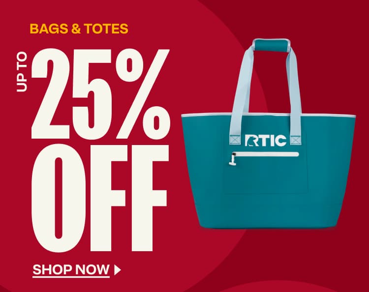 Bags and totes up to 25% off