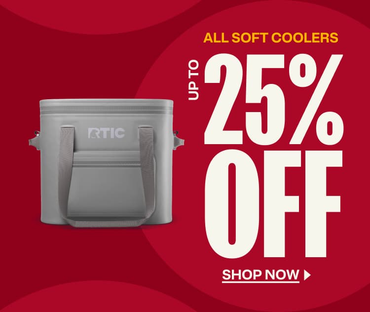 Soft coolers up to 25% off