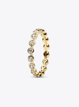 Pandora Era Bezel Lab-Grown Diamond Eternity Ring