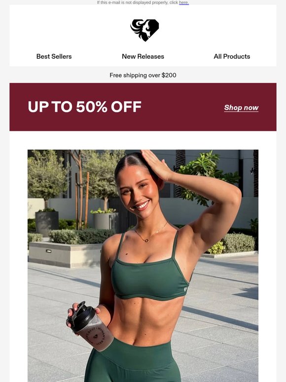 Don’t miss up to 50% off 🚨