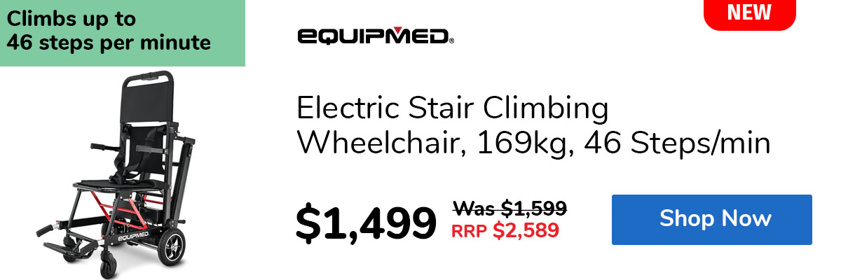 Electric Stair Climbing Wheelchair, 169kg, 46 Steps/min