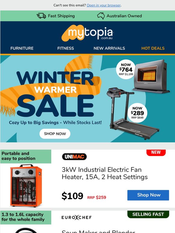 🧣 Winter Deals to Keep You Cosy 📦
