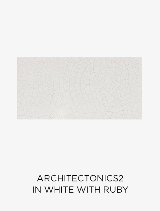 Architectonics2 in White with Ruby