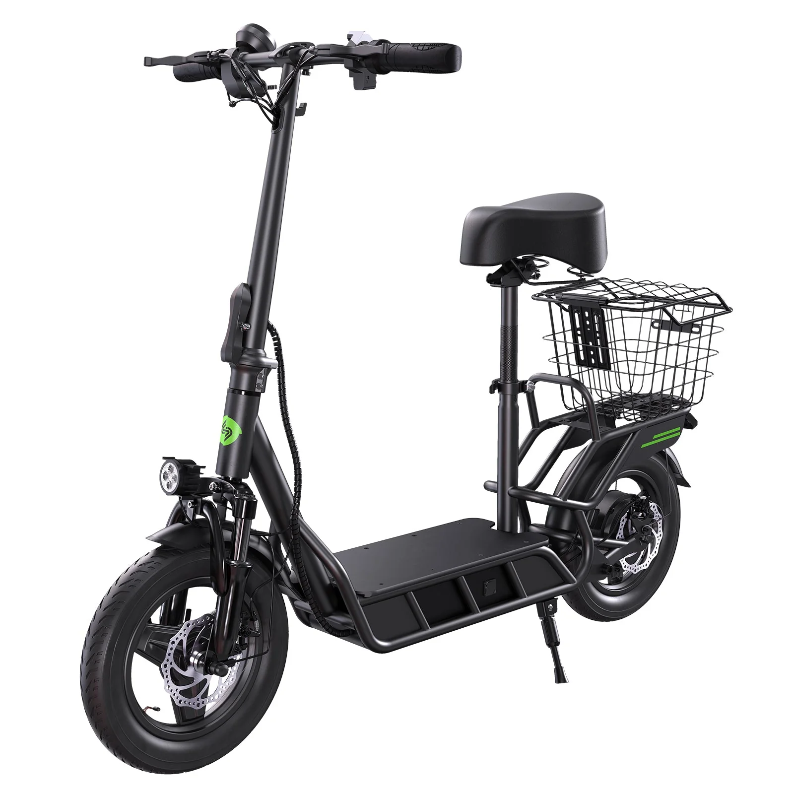 Image of isinwheel Hyper X 700W Electric Scooter with Seat & Basket