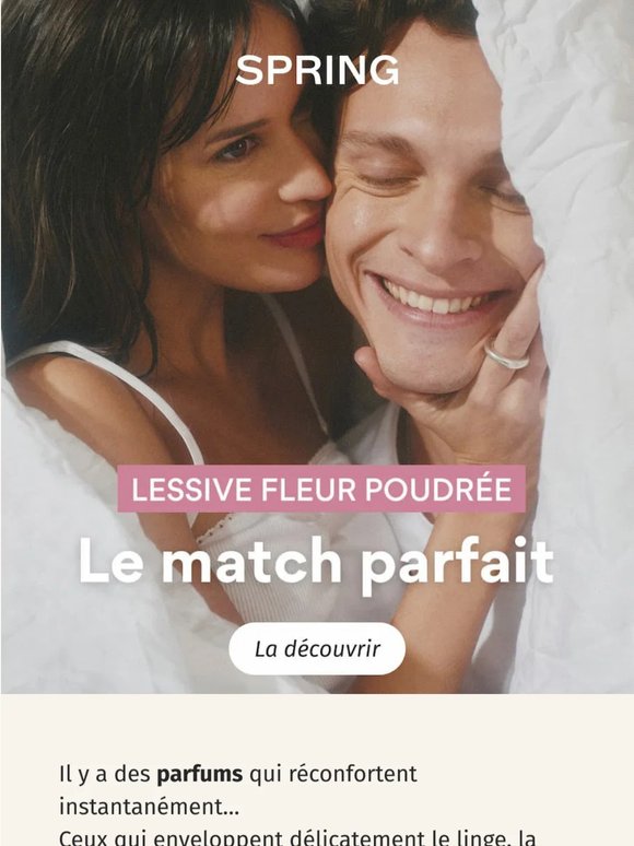 Un bouquet floral délicat pour votre linge