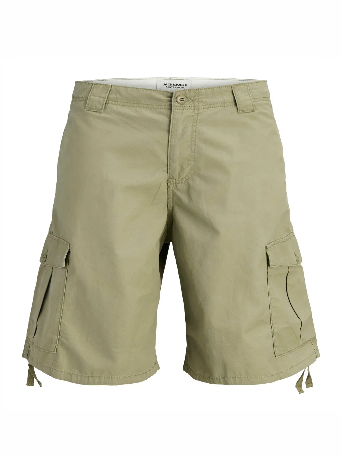 Cotton cargo shorts, relaxed fit