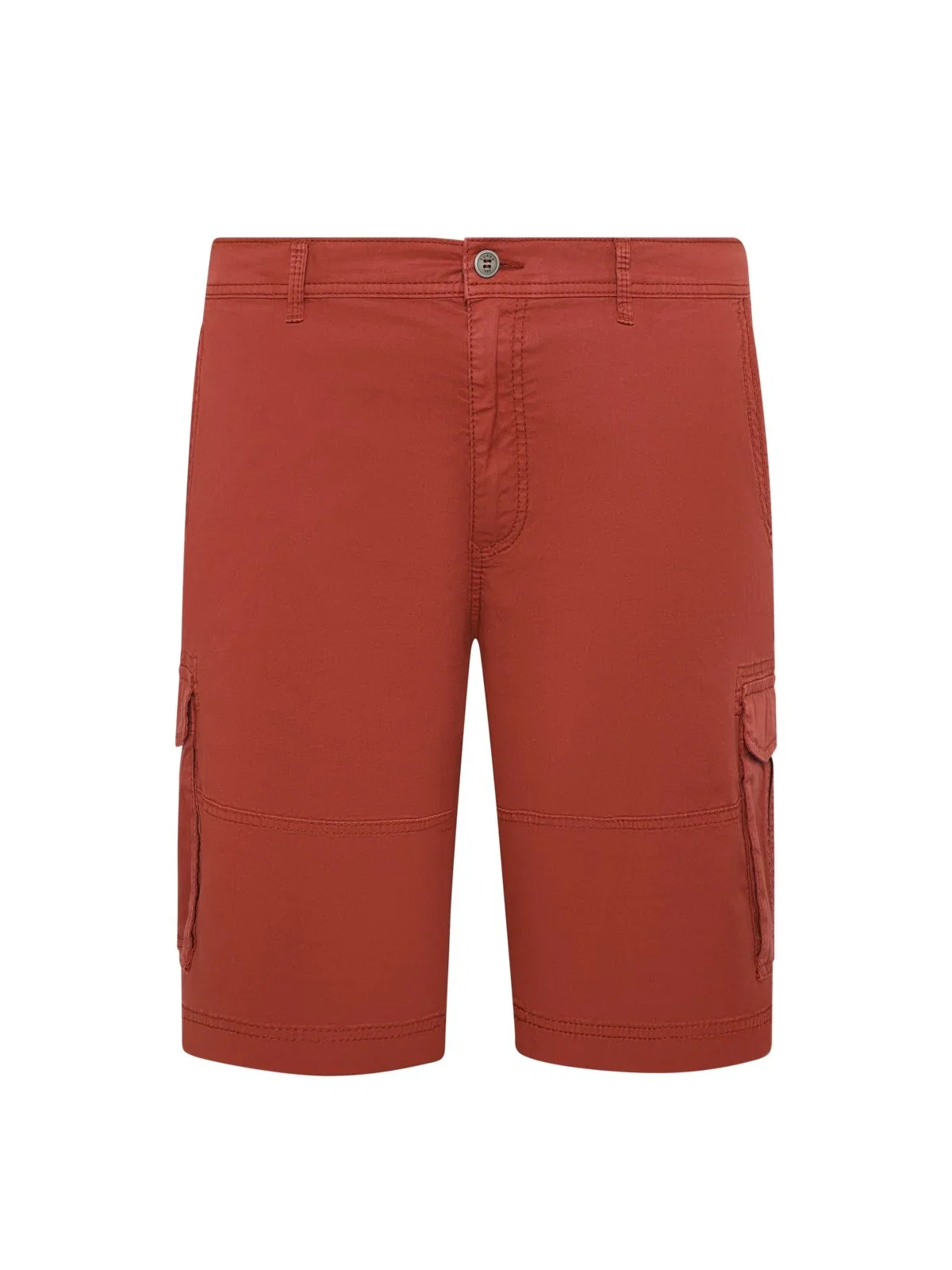 Light cargo shorts with stretch content