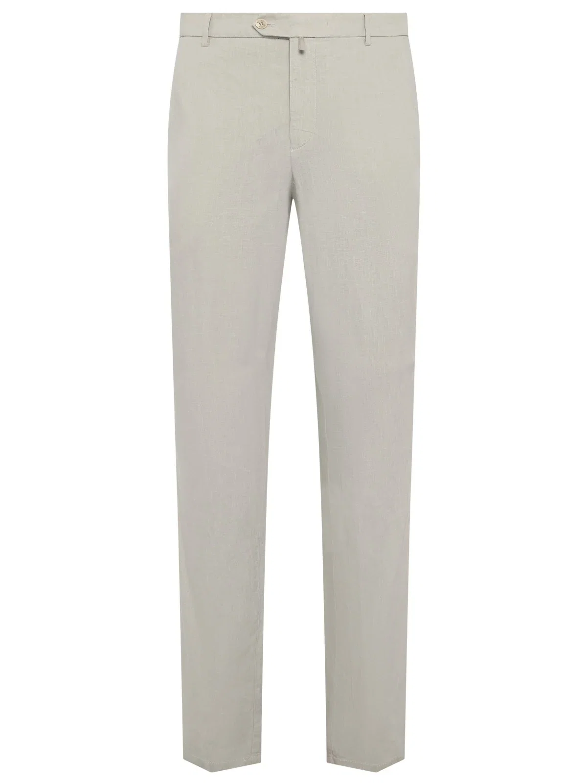 Light linen trousers Roma with waistband clasp