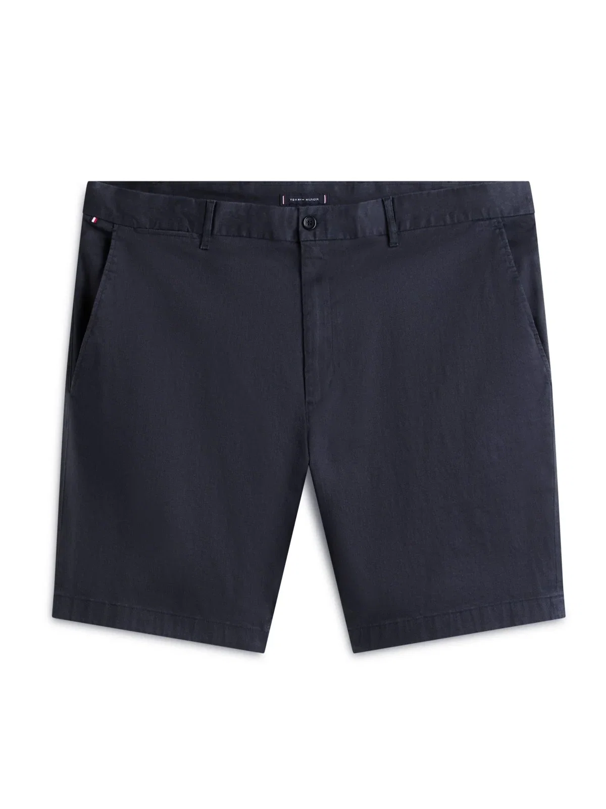 Denton shorts with fine pattern and stretch, Slim Fit