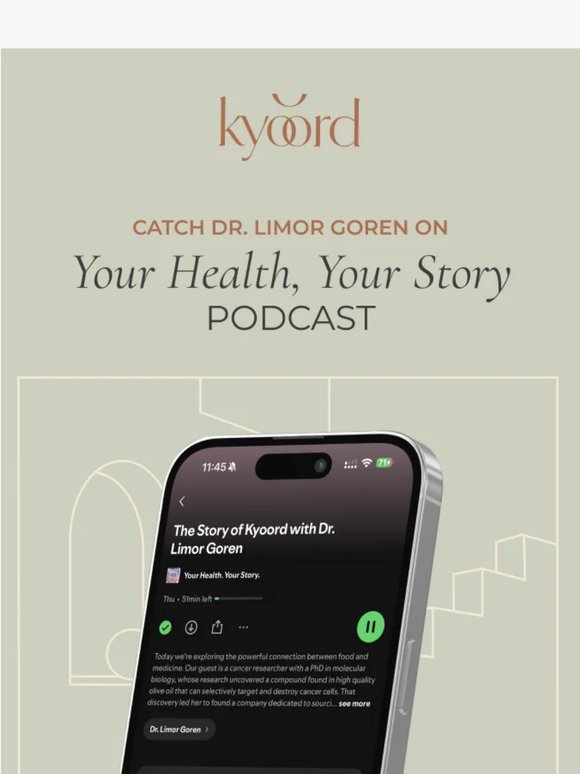 Dr. Goren's Oleocanthal Cancer Discovery